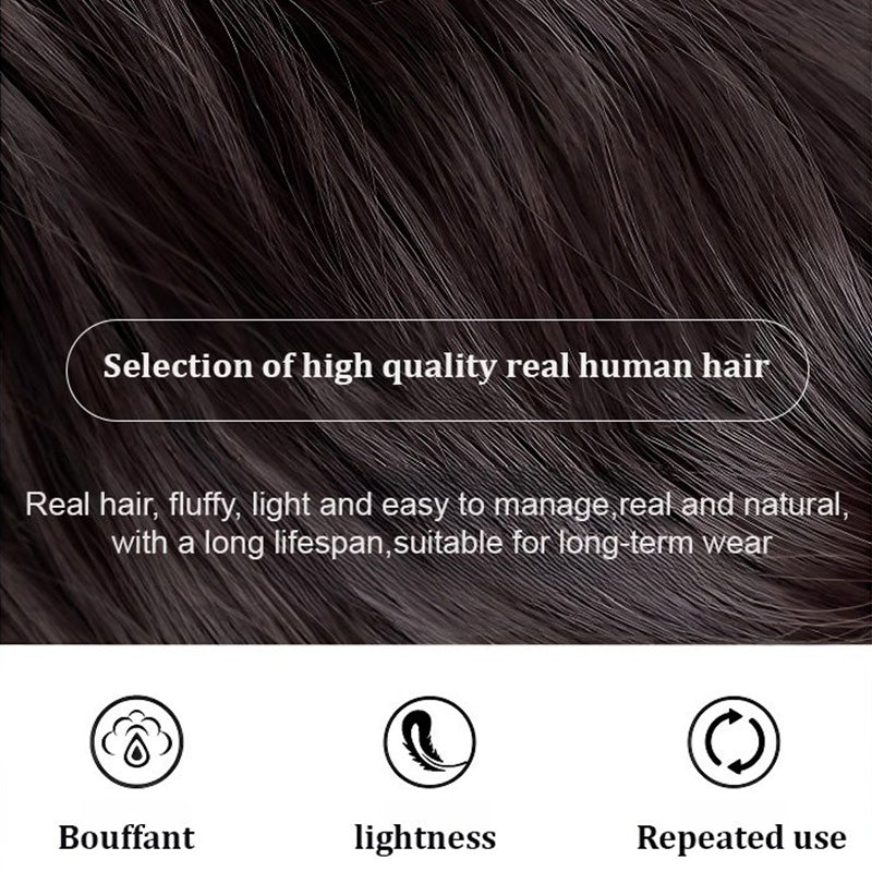 【✨ Rychlá změna účesu】💖 Simulační vlasové doplňky s parukou