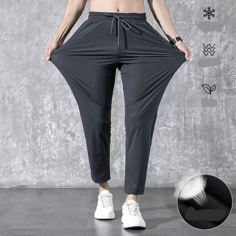 Pánské lehké, rychleschnoucí a prodyšné kalhoty pro každodenní nošení