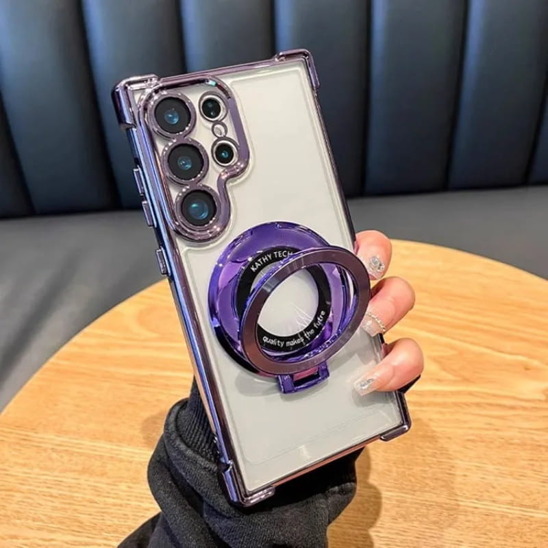 Ochranné pouzdro na telefon s neviditelným stojánkem pro Samsung