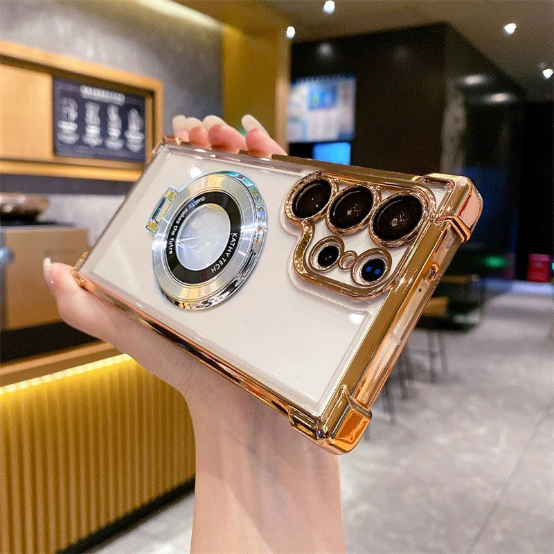 Ochranné pouzdro na telefon s neviditelným stojánkem pro Samsung