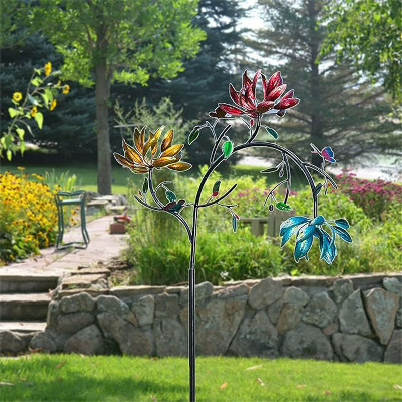 🎁2025 Horký výprodej🎁💥- Větrovka s krásnými letními vícebarevnými květinami