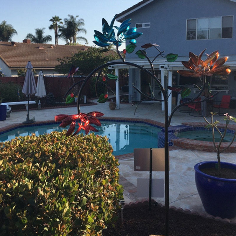 🎁2025 Horký výprodej🎁💥- Větrovka s krásnými letními vícebarevnými květinami