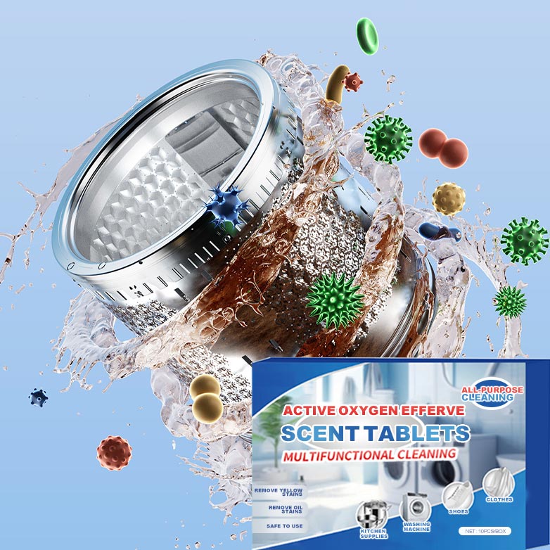 Univerzální šumivé čistící tablety s aktivním kyslíkem