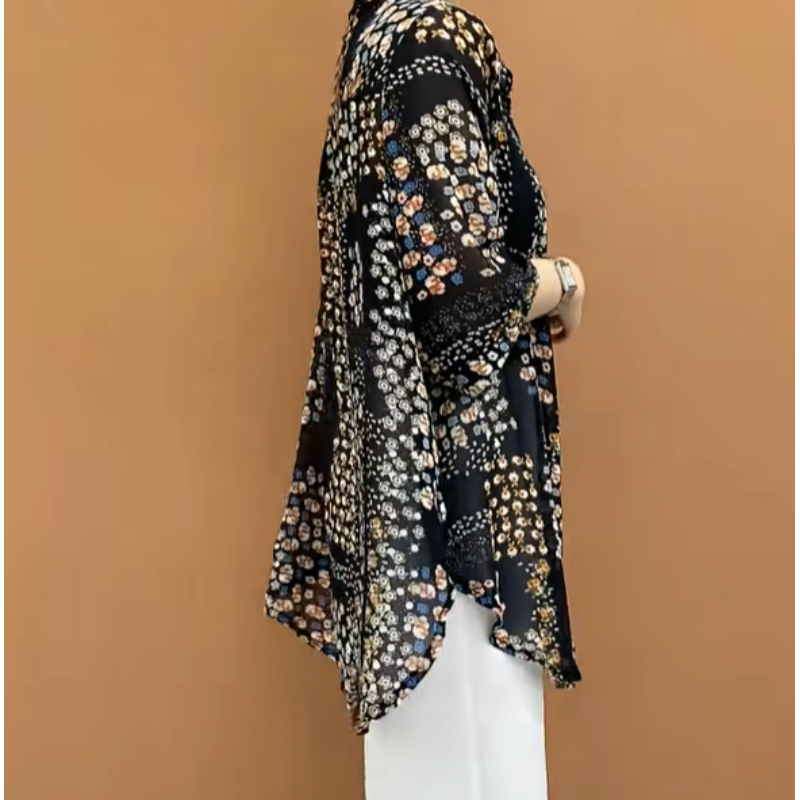 🔥Žhavý výprodej🔥Dámská košile střední délky středního věku