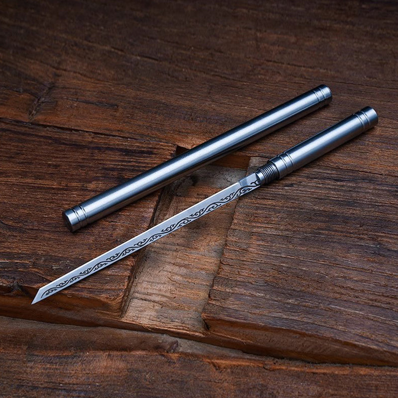 Víceúčelový venkovní přenosný nůž na ovoce s pouzdrem