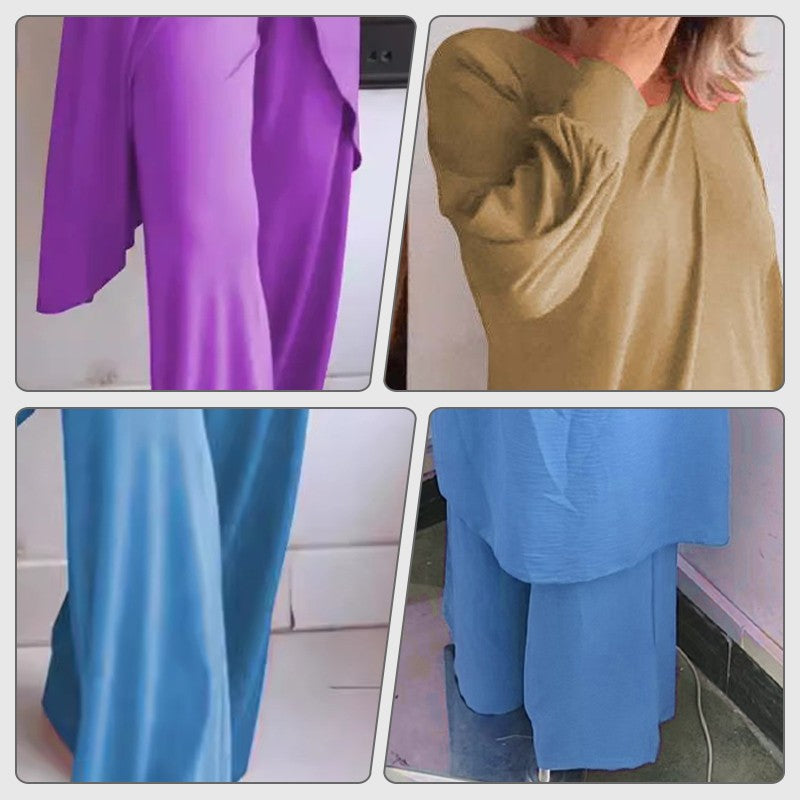 Ultra měkký a pohodlný dámský set topu a kalhot