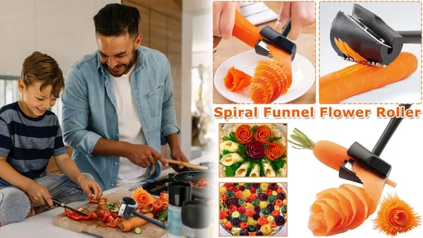 💞Nakupte více, získejte více zdarma.🍒Škrabka na ovoce a zeleninu - kreativní kuchyňská pomůcka