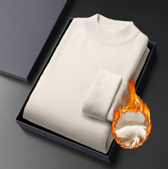 Zimní pánský svetr s rolákem