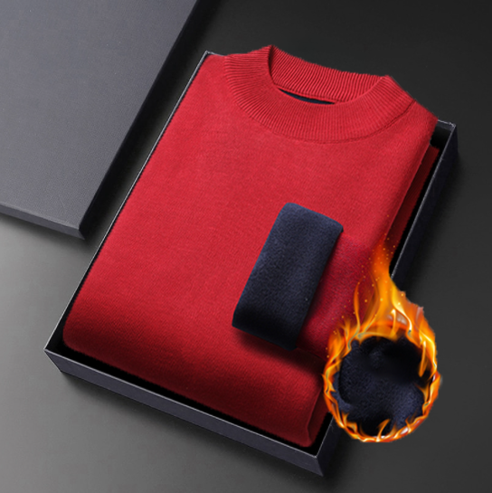 Zimní pánský svetr s rolákem