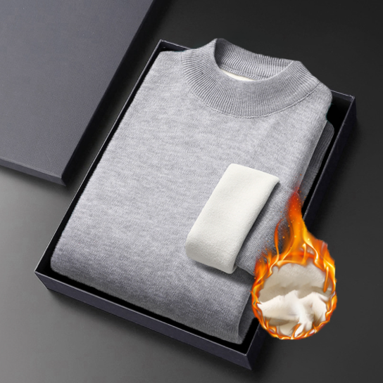 Zimní pánský svetr s rolákem