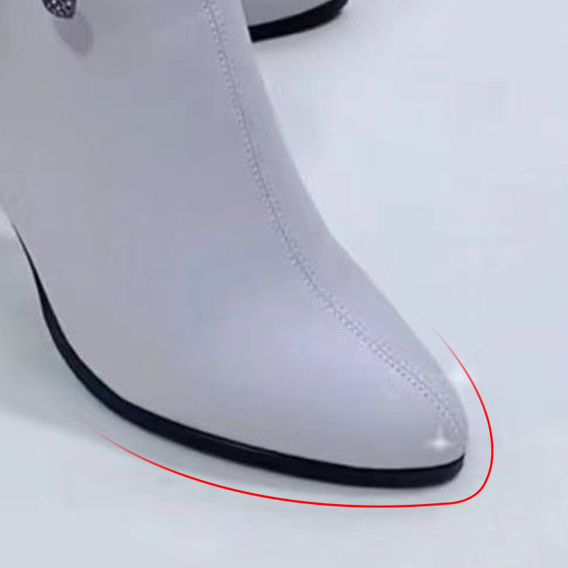 🔥 Módní špičaté kotníkové boty s mašlí