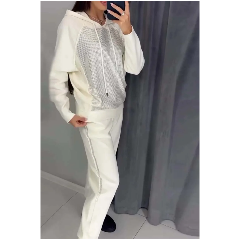 🍂 Sezónní výprodej ❄️ Dámská mikina s kapucí + kalhoty na jogging