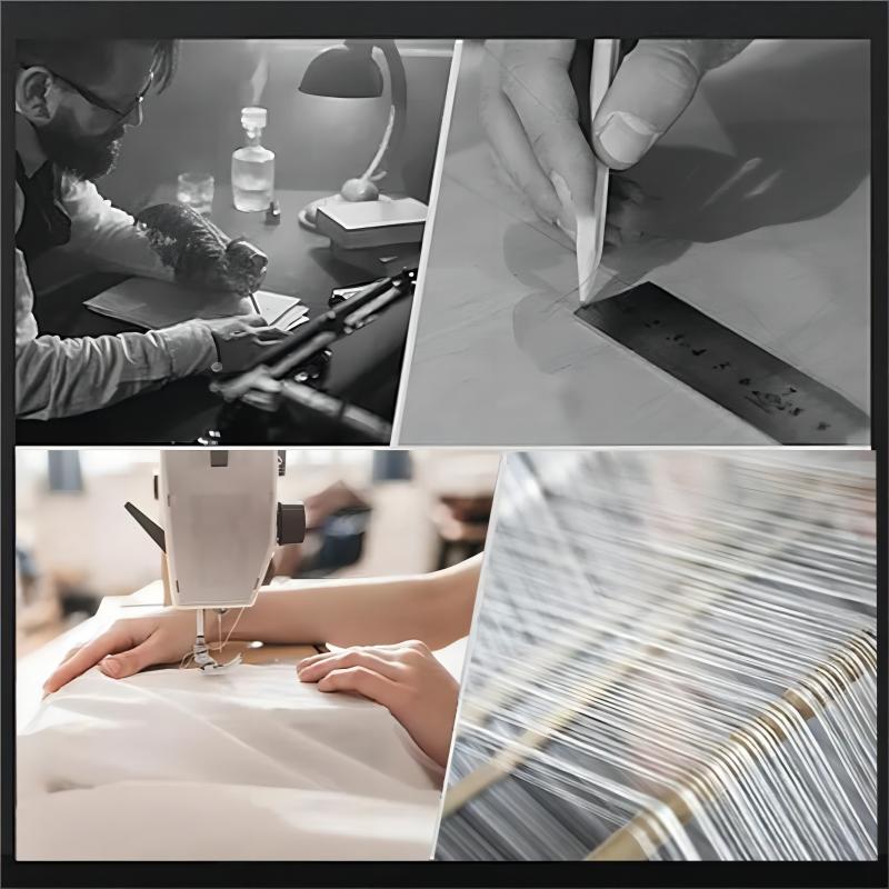 Patchworková péřová bunda pro ženy