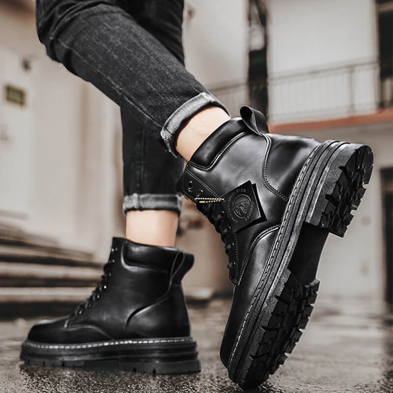 [Perfektní dárek] Pánské klasické vintage boty na motorku