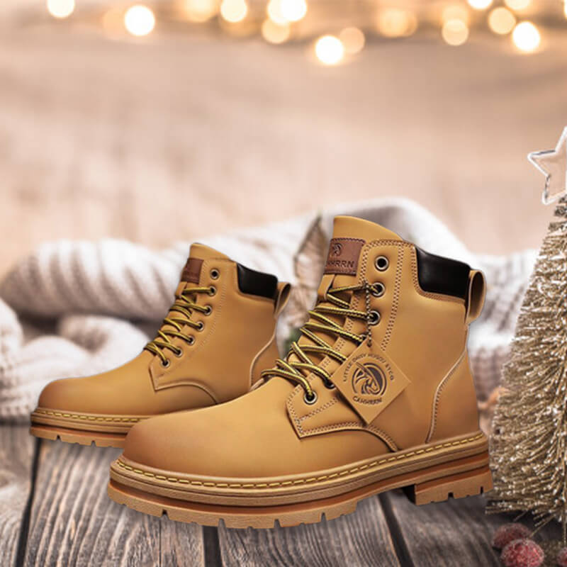 [Perfektní dárek] Pánské klasické vintage boty na motorku