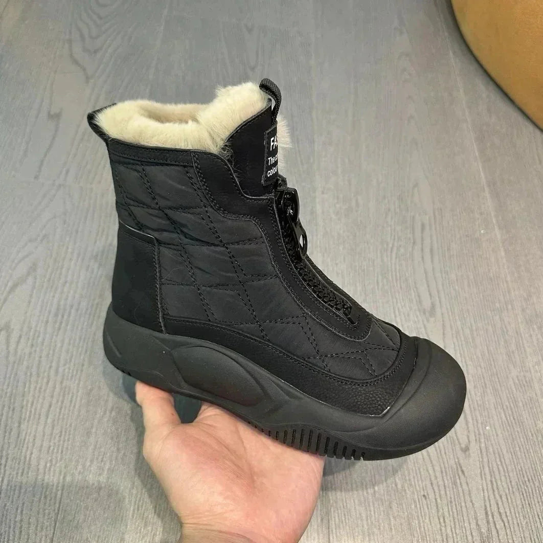 【🔥Nové produkty 2024】☔❄️Vodotěsné, zateplené vintage sněhule