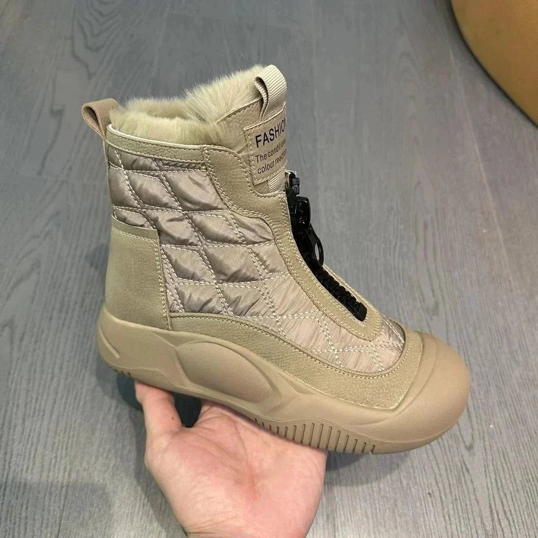 【🔥Nové produkty 2024】☔❄️Vodotěsné, zateplené vintage sněhule