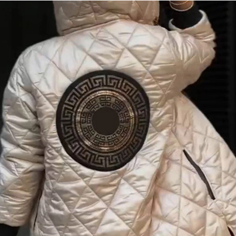 ❄️ Zimní akce ❄️ Dámská teplá zateplená bunda na zip.