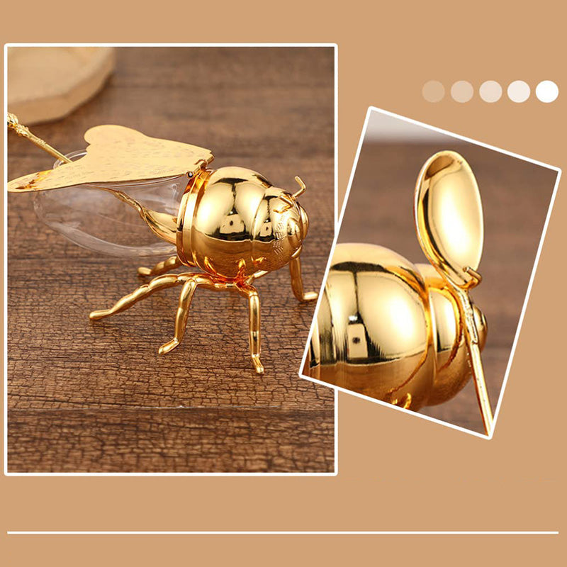 🍯Kreativní retro dóza na med ve tvaru včely