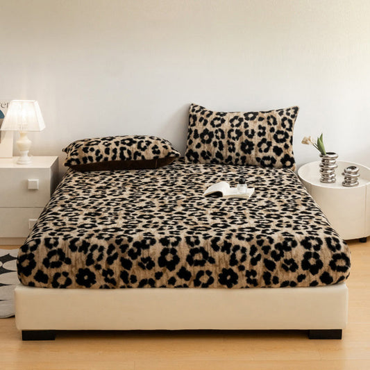 🔥Žhavý výprodej 🔥 Měkké prostěradlo s leopardím potiskem