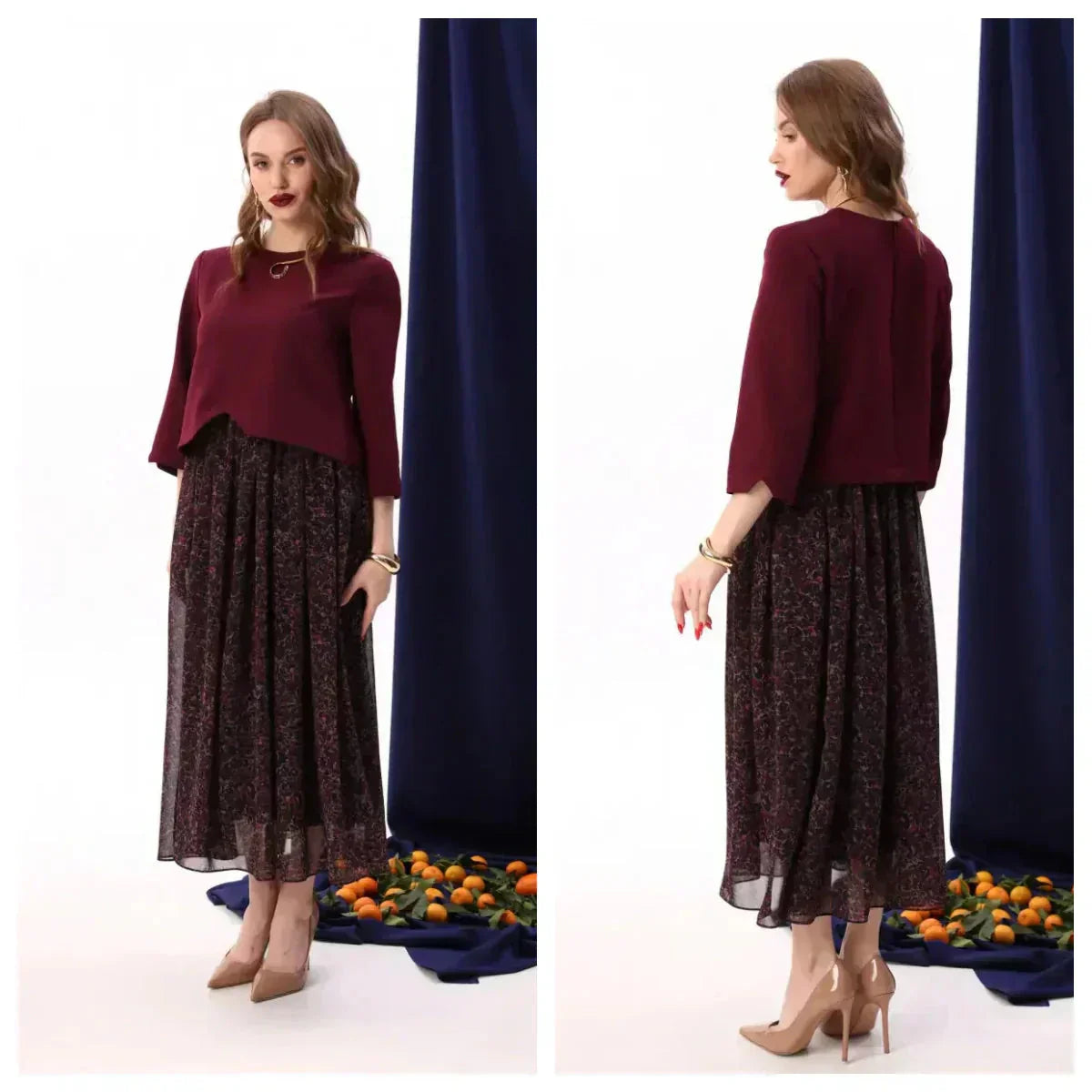 🔥Elegantní vysoce kvalitní šaty