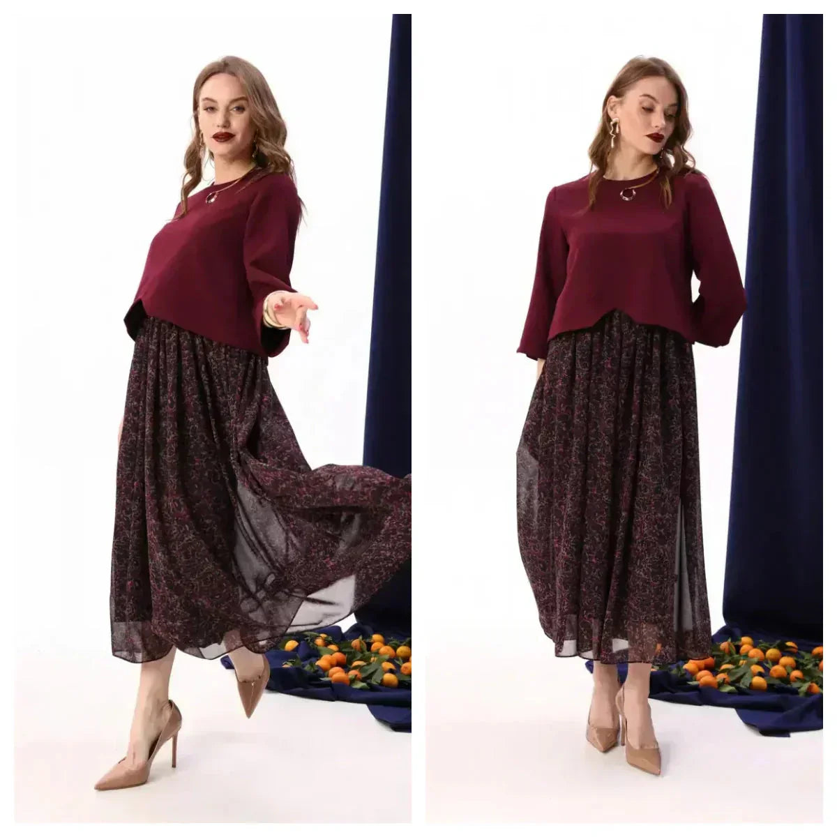 🔥Elegantní vysoce kvalitní šaty