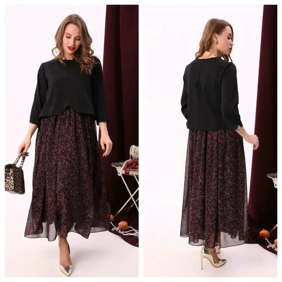 🔥Elegantní vysoce kvalitní šaty