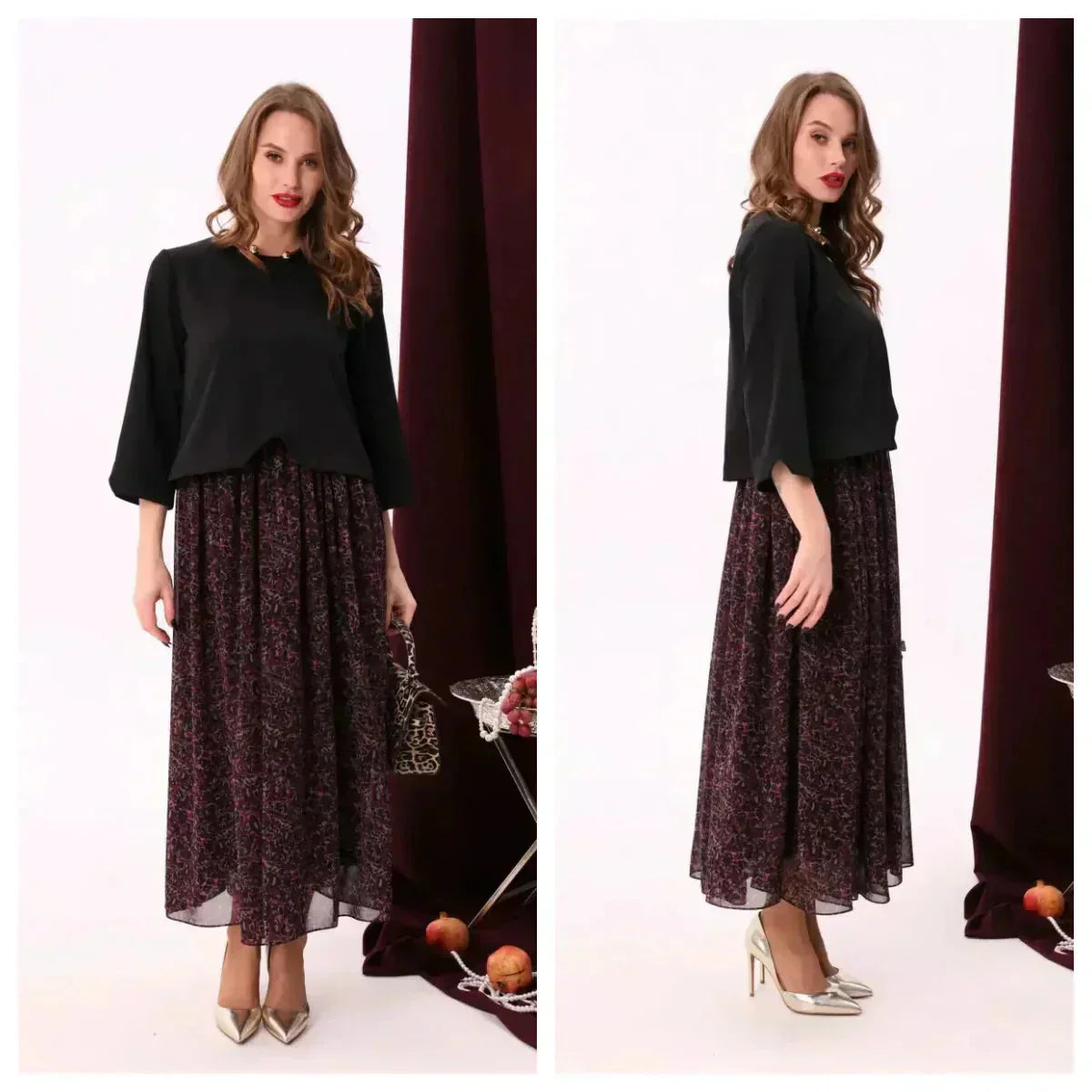 🔥Elegantní vysoce kvalitní šaty