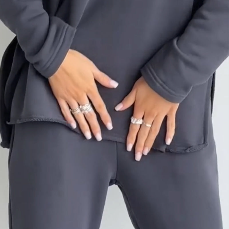 ✨Ležérní souprava tepláků a oversize kalhot pro ženy