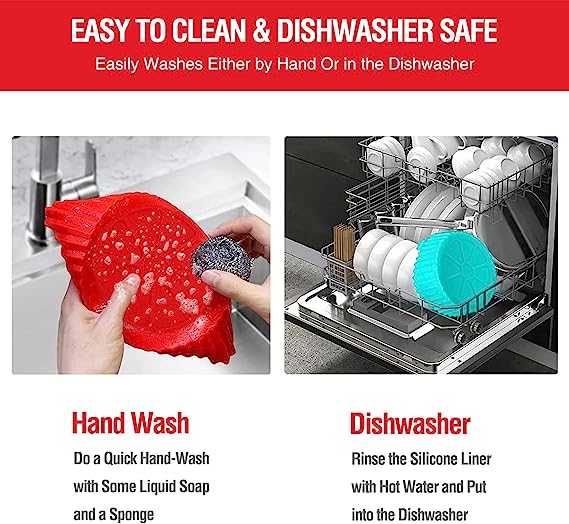 🔥 Při koupi 3 získáte 2 zdarma 🔥Silikonový pečicí plech Air Fryer🥘