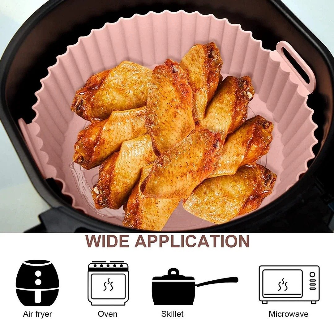 🔥 Při koupi 3 získáte 2 zdarma 🔥Silikonový pečicí plech Air Fryer🥘