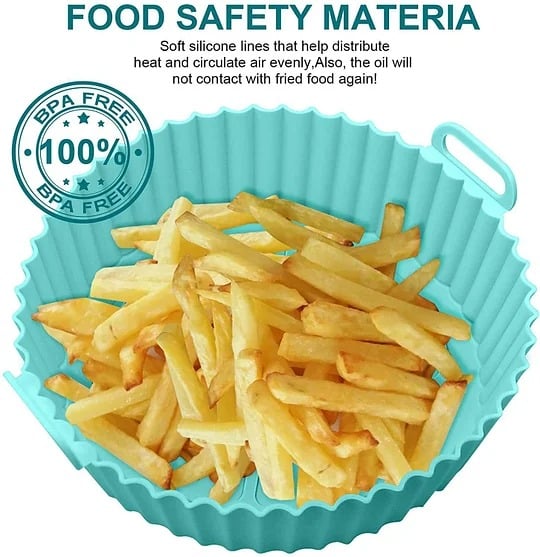 🔥 Při koupi 3 získáte 2 zdarma 🔥Silikonový pečicí plech Air Fryer🥘