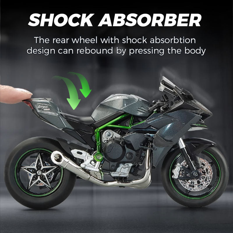 Model motocyklu v měřítku 1:9🏍️