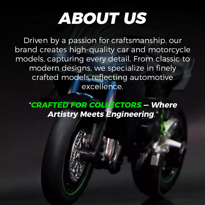 Model motocyklu v měřítku 1:9🏍️