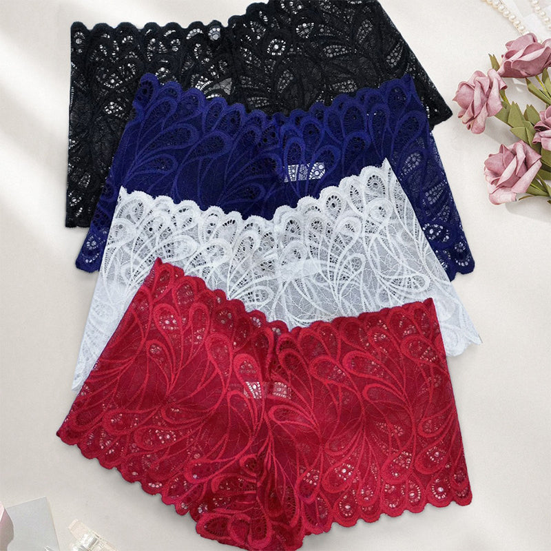 Dámské sexy krajkové kalhotky s vysokým pasem【💥 Kup 1 a získej 2 zdarma】