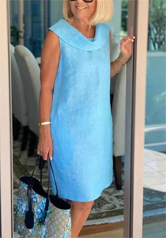 💖Omezený výprodej 49% SLEVA💖Letní šaty s volánovým límcem