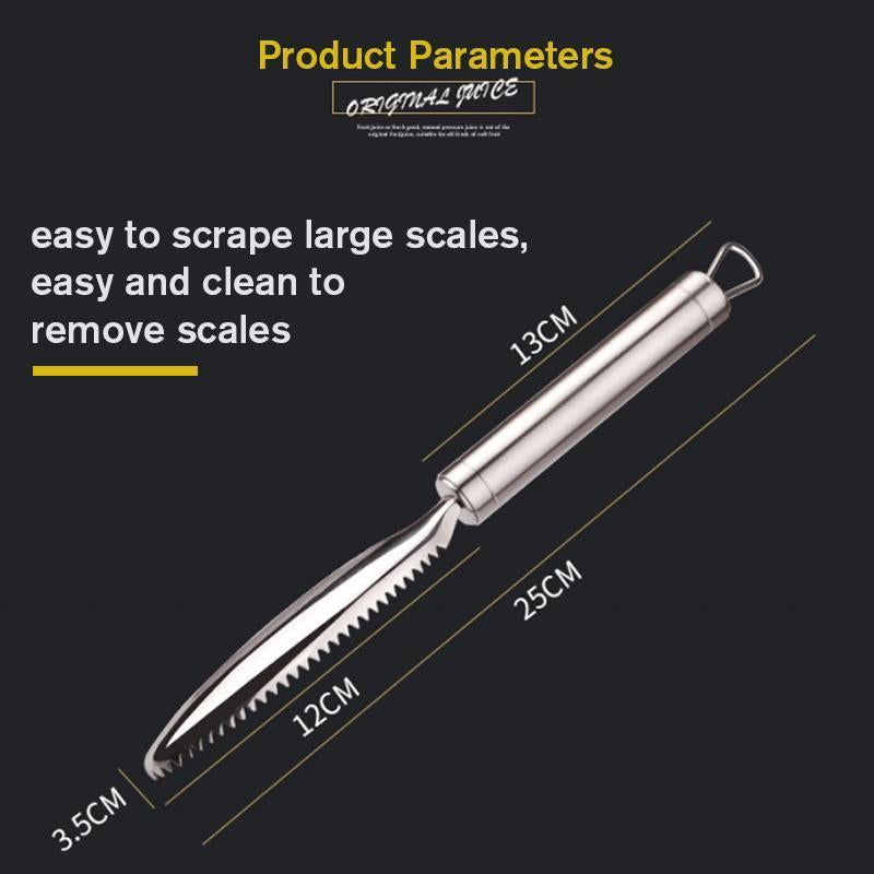 Ruční kuchyňské nářadí na škrábání ryb