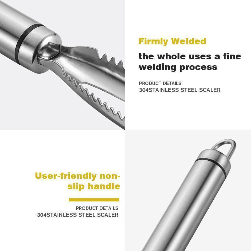 Ruční kuchyňské nářadí na škrábání ryb