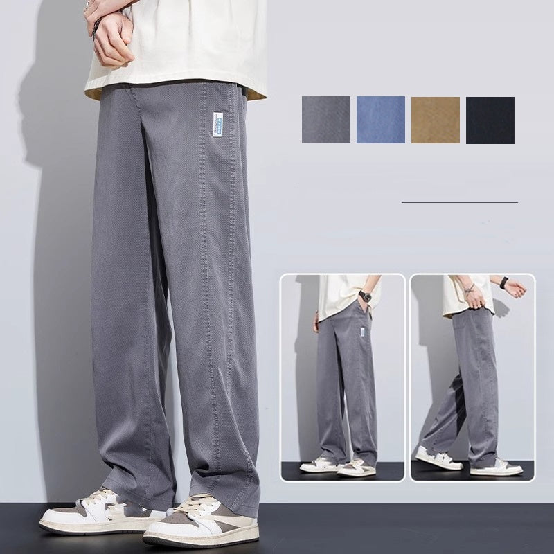 ⏳ (M-3XL)🔥Ležérní módní džíny s rovnými nohavicemi a sníženými nohavicemi👖 K dispozici ve 4 barvách.