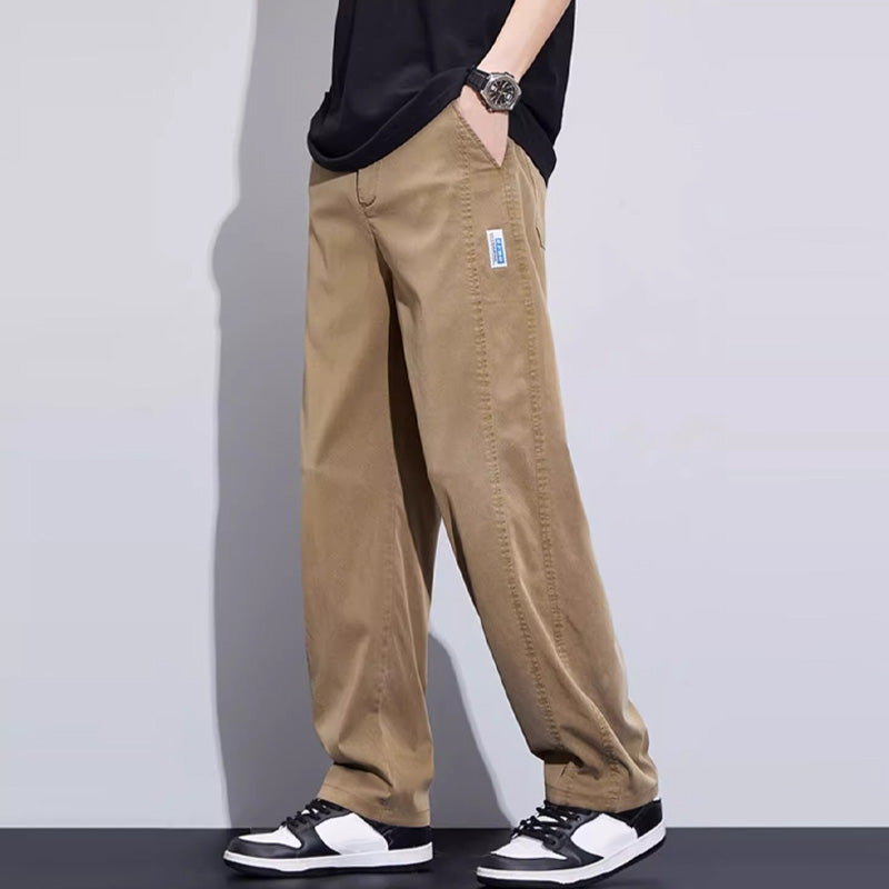 ⏳ (M-3XL)🔥Ležérní módní džíny s rovnými nohavicemi a sníženými nohavicemi👖 K dispozici ve 4 barvách.