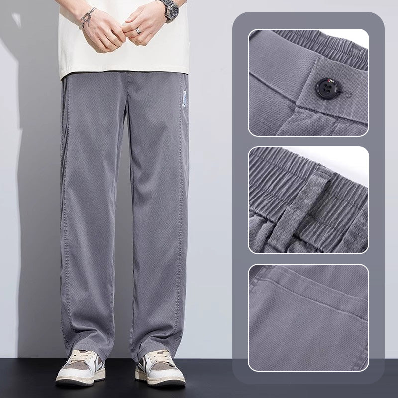 ⏳ (M-3XL)🔥Ležérní módní džíny s rovnými nohavicemi a sníženými nohavicemi👖 K dispozici ve 4 barvách.