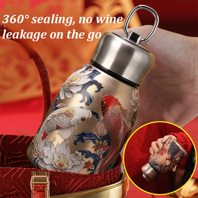 Stylová a přenosná izolovaná láhev na vodu