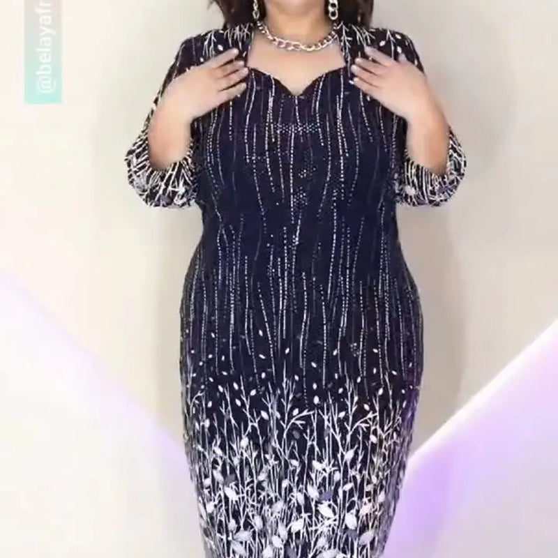 【S-4XL】🌿 Elegantní dámské šaty s dlouhým rukávem