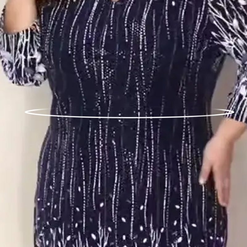 【S-4XL】🌿 Elegantní dámské šaty s dlouhým rukávem