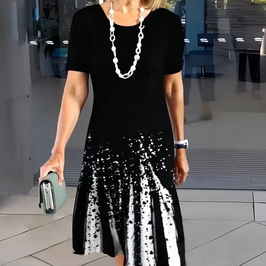 Dámské plisované šaty v barevném provedení