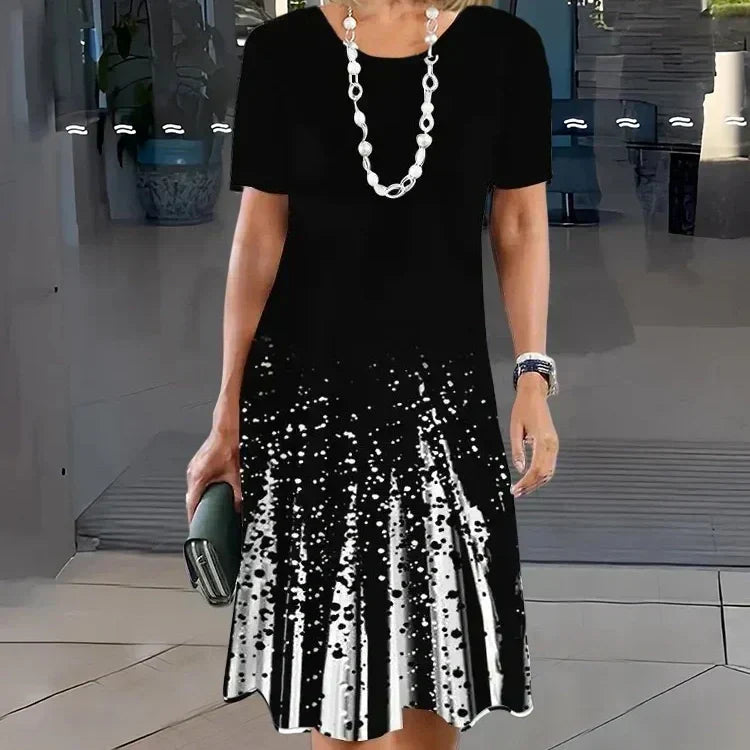 Dámské plisované šaty v barevném provedení