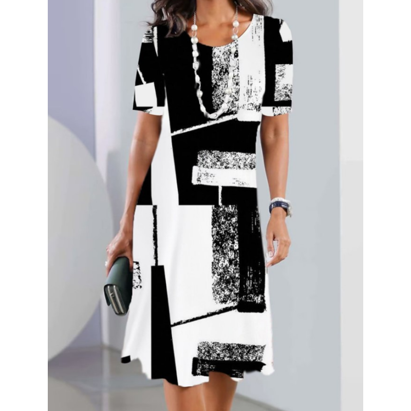 🔥Dámské šaty s 3D potiskem