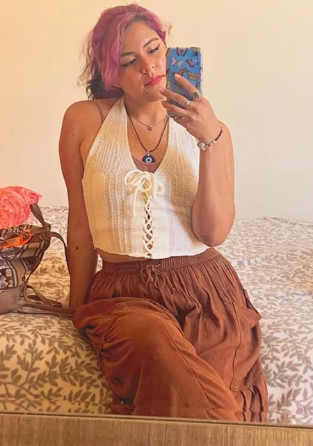 🍁Lehké bavlněné kalhoty s vysokým pasem