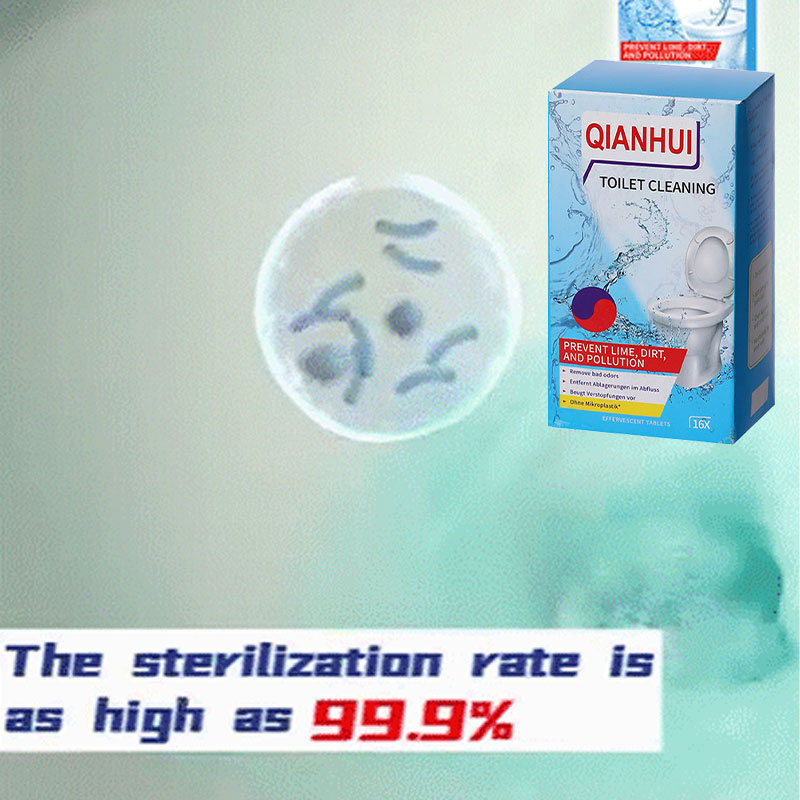 Tablety na čištění toaletních mís s vůní citronu 【🔥Kupte 1 a získejte 1 zdarma】