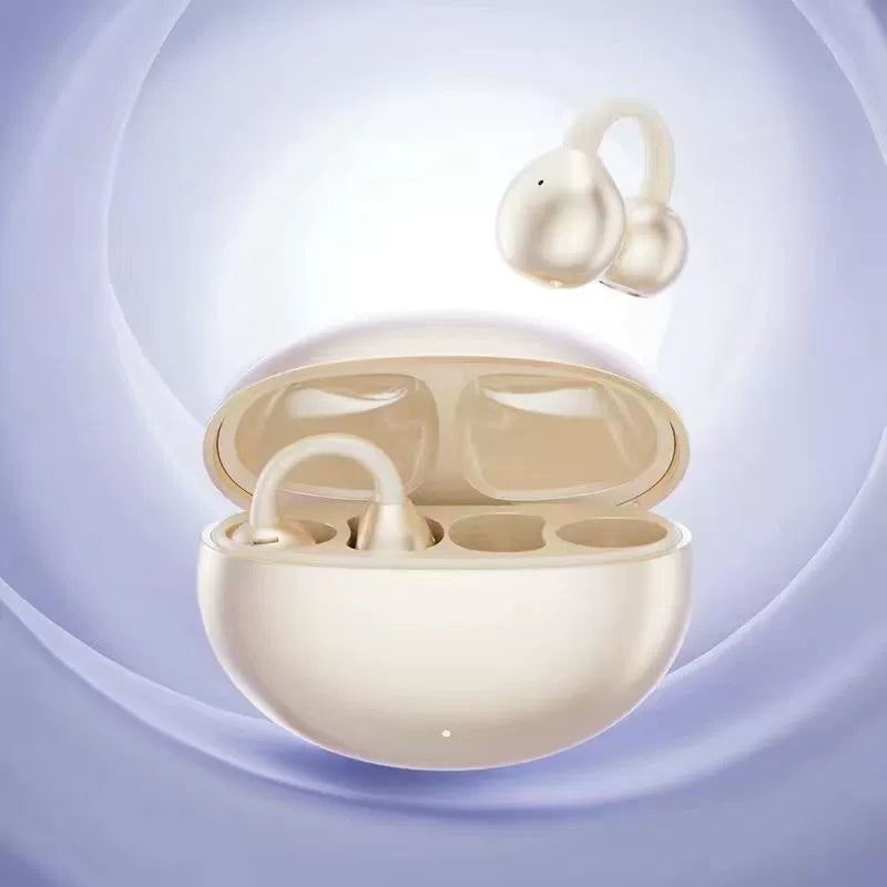 🎧Ultralehká Bluetooth sluchátka s klipem za uši